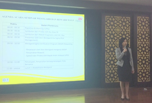 2016 October Prodia VP ceremony Dewi